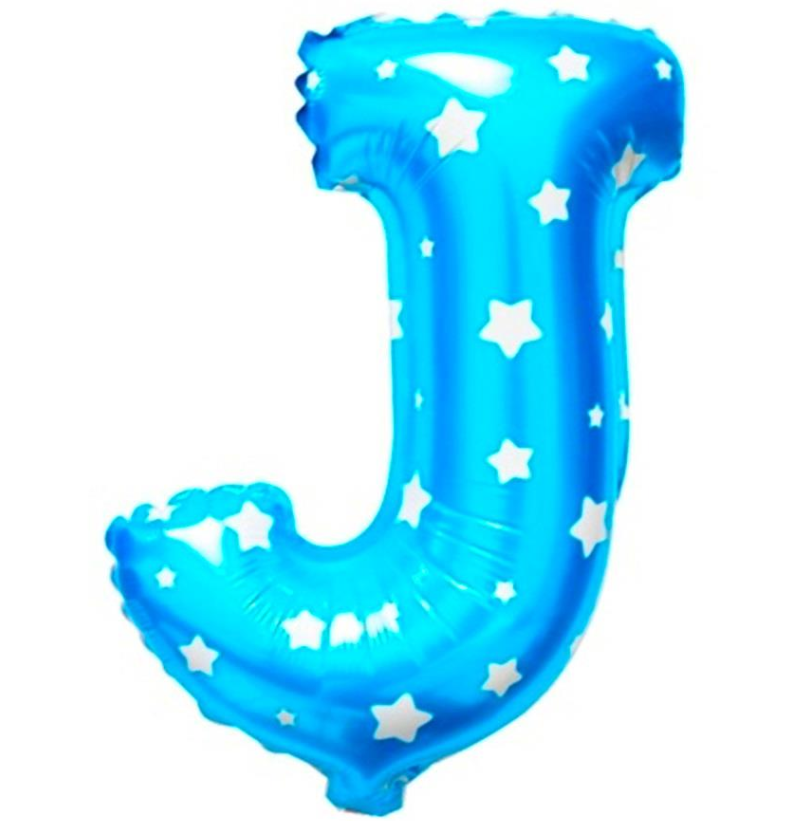 Folyo Balon Mavi J 16 İnç 36 Cm